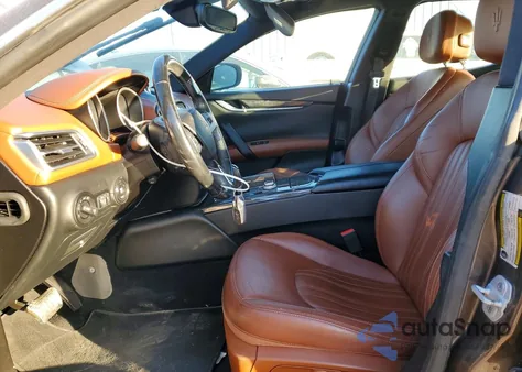 2017 Maserati Ghibli S z USA, uszkodzony, nr VIN ZAM57RSA4H1213580